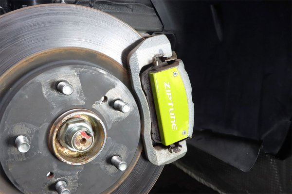 画像1: キャリパーカバー イエロー (1)