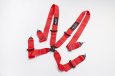 画像3: 4点　レーシングハーネス RED (3)