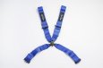画像2: 4点　レーシングハーネス BLUE (2)