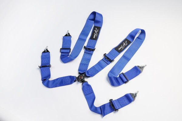 画像4: 4点　レーシングハーネス BLUE (4)