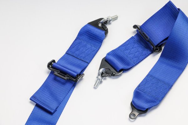 画像8: 4点　レーシングハーネス BLUE (8)