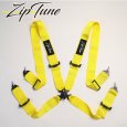画像1: 4点　レーシングハーネス YELLOW (1)