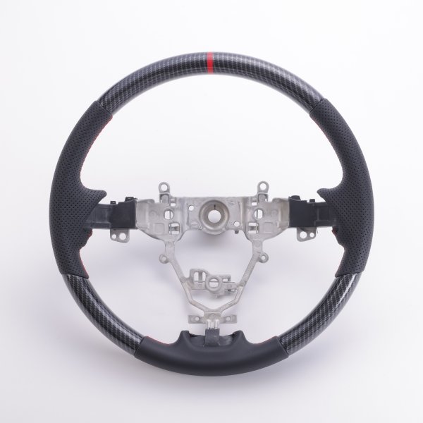 画像2: ステアリング  カーボン調 (2)