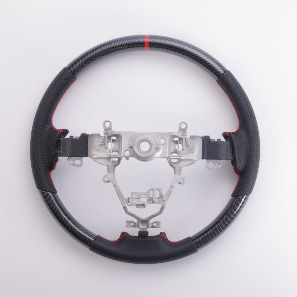 画像6: ステアリング  カーボン調 (6)