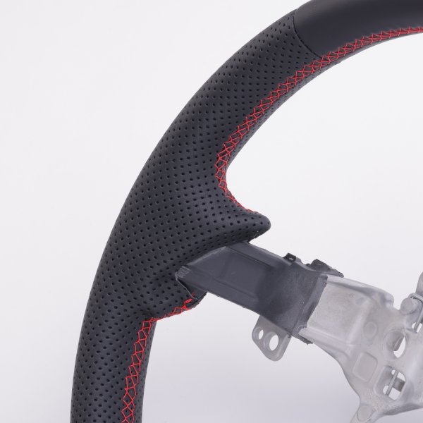 画像3: ステアリング   レザー調 (3)