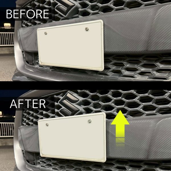 画像8: ナンバープレートブラケット (8)