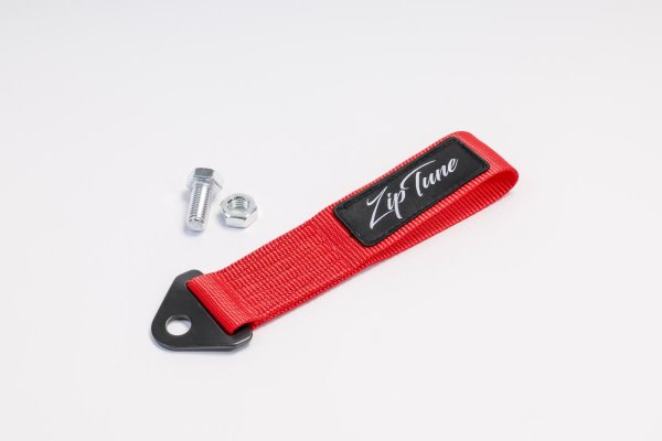 画像2: トーイングストラップ RED (2)