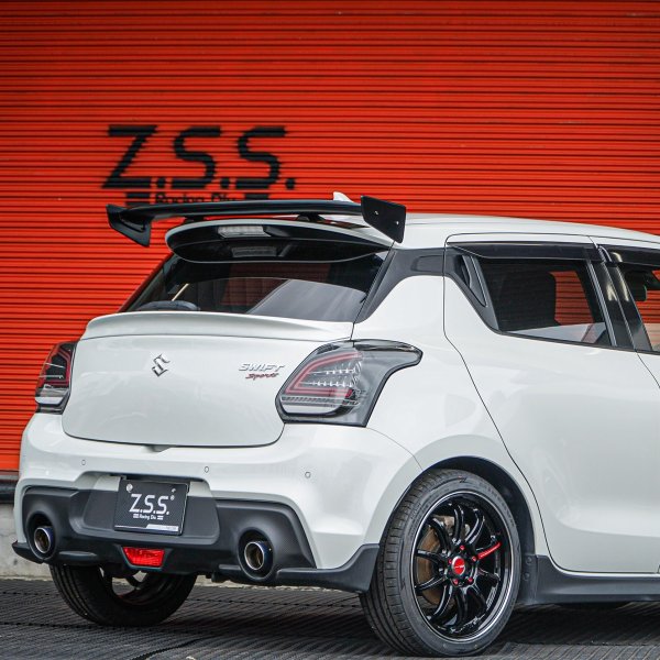 画像6: カーボン トランクスポイラー (6)